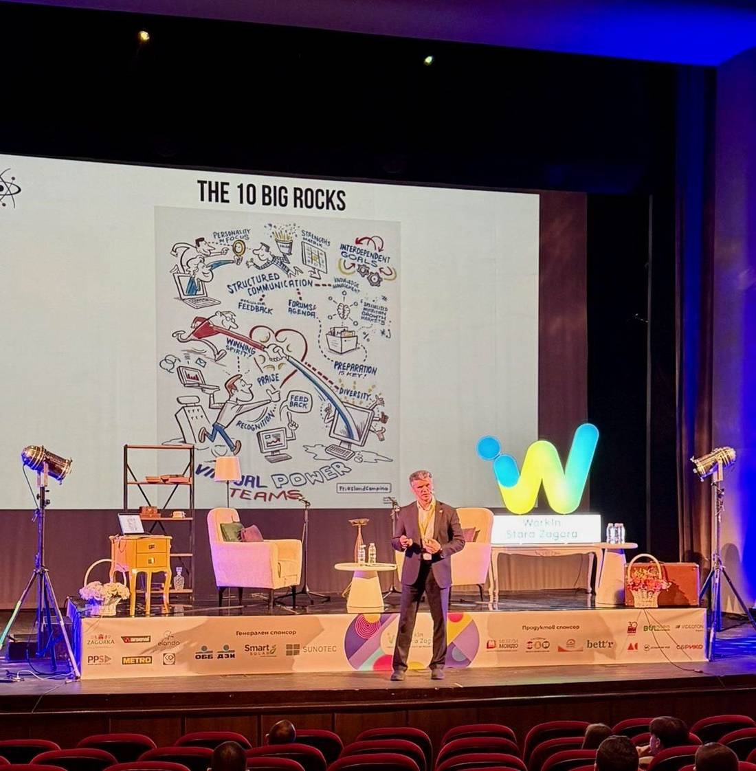 Peter Ivanov keynote at the EA Summit in Lisbon